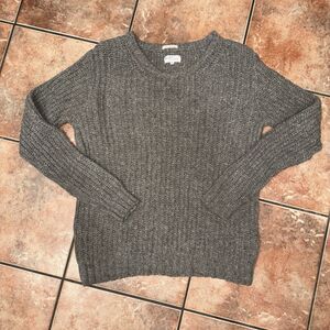 Gant Rugger New Haven Nep Melange Crewneck Knit Sweater Wool Gray Men’s Med